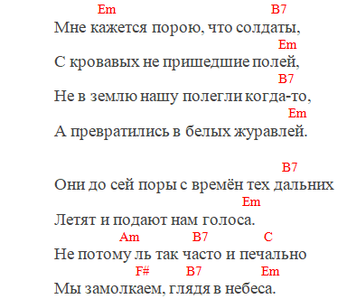 Кино - Пачка сигарет (Аккорды)